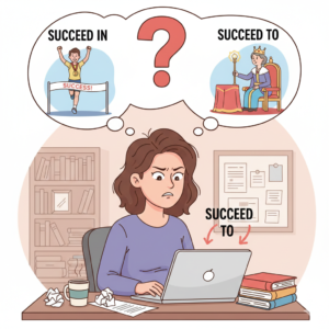succeed inとsucceed toの違いを解説